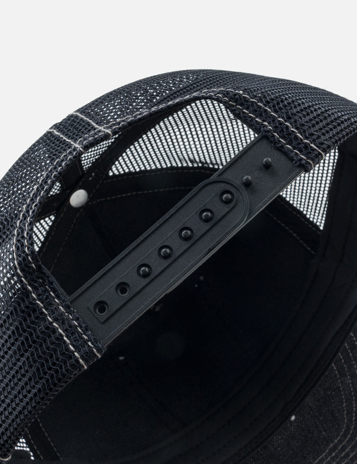 Seagull Pocket Denim Mesh Trucker Cap