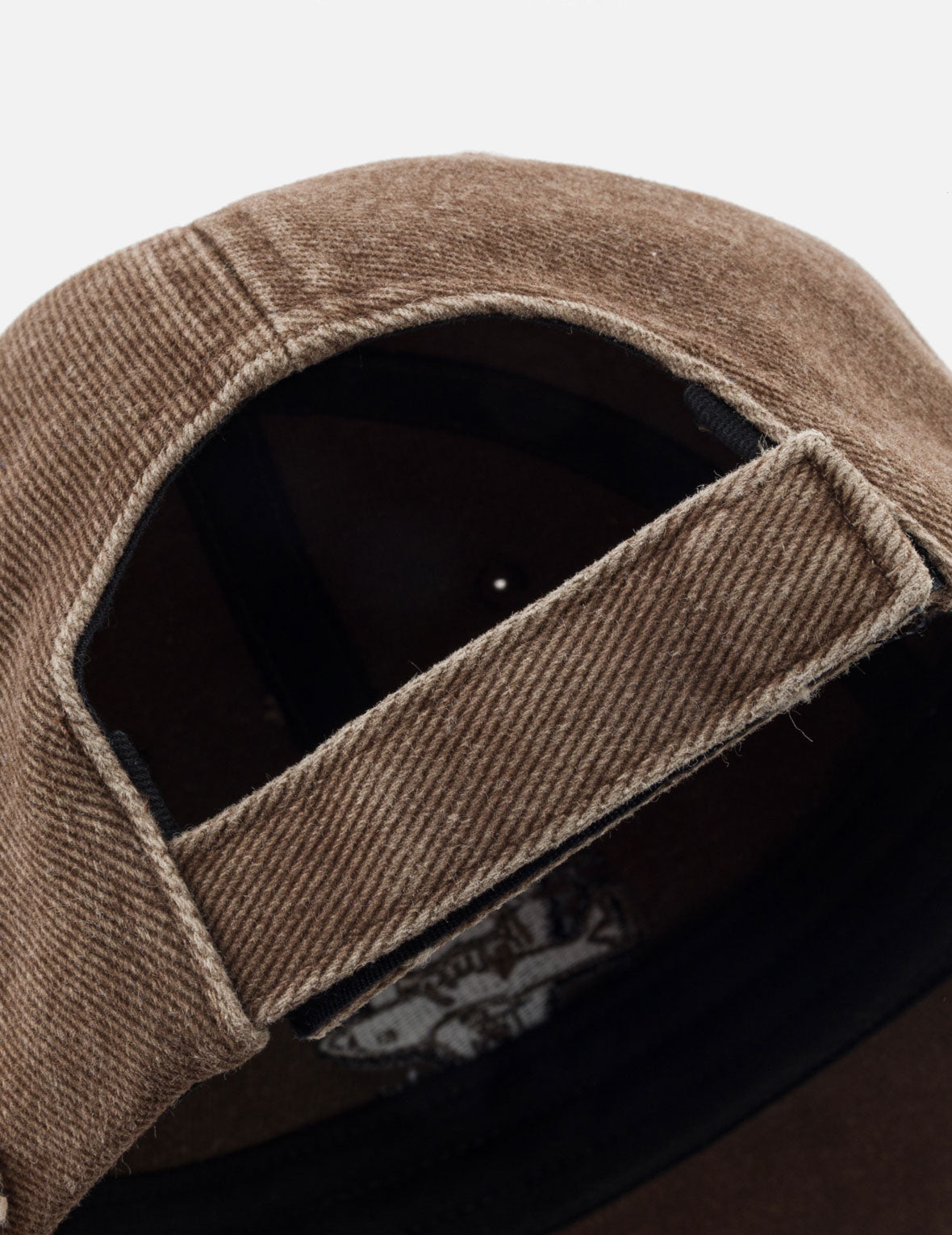 Tiger Head & EVISU Embroidered Washed Military Baseball Cap