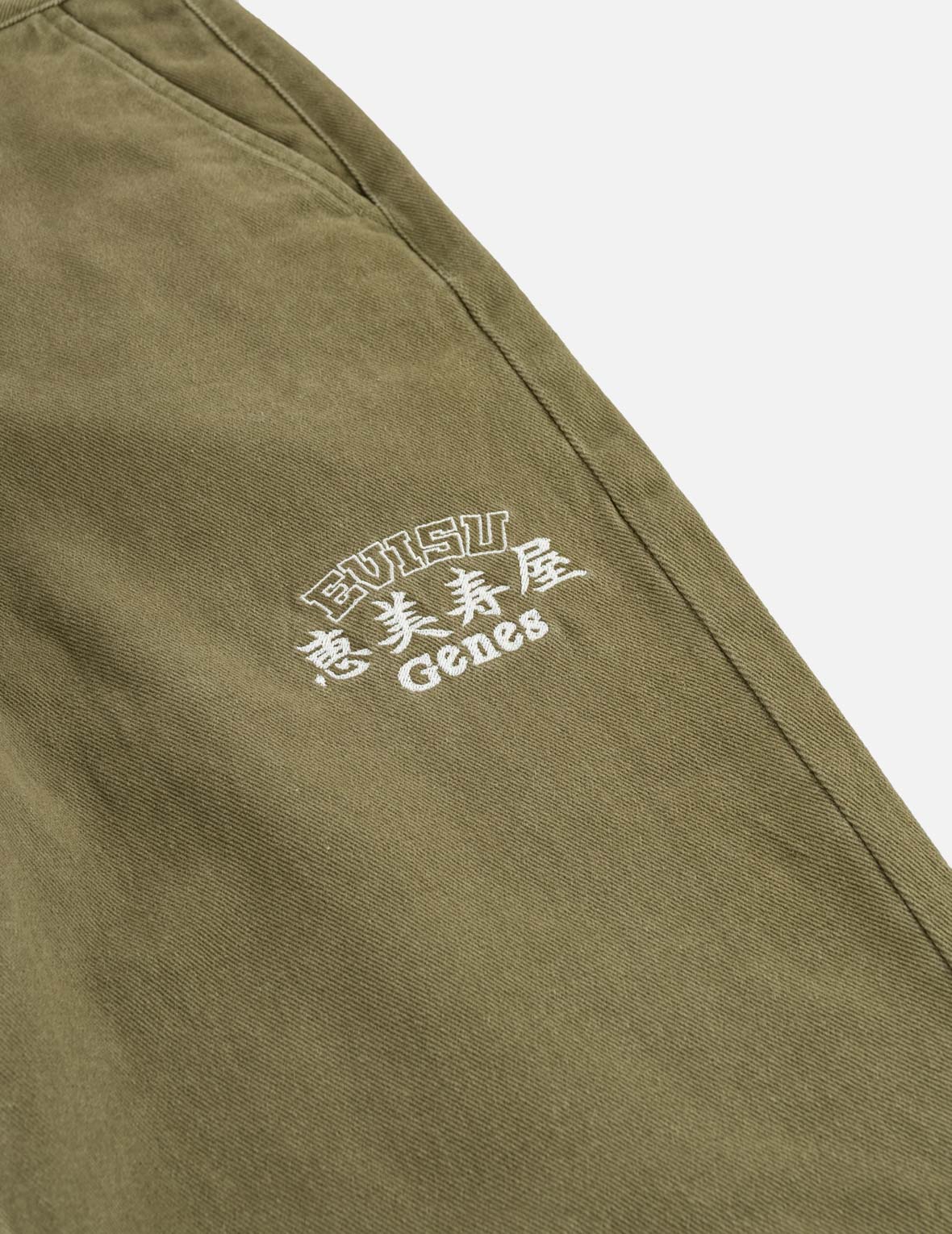Ebisu & Seagull Embroidery Chino Pants