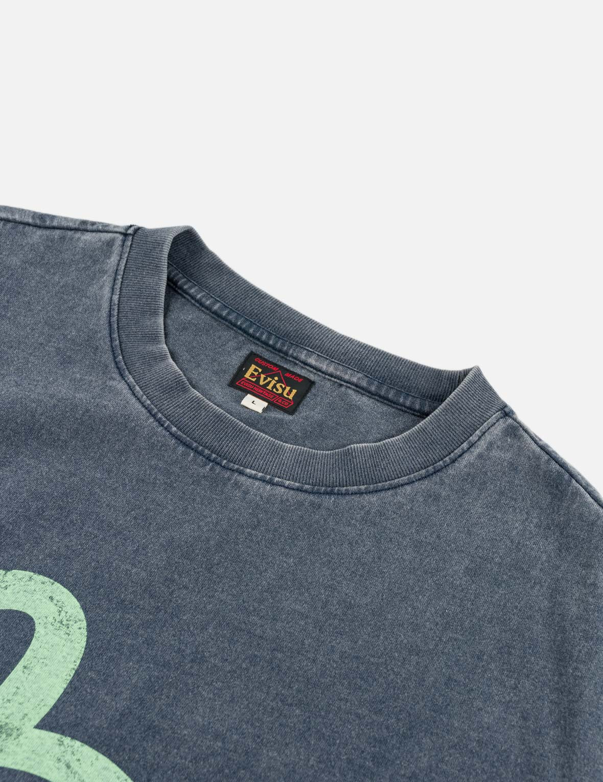 Ebisu & Seagull Print T-shirt