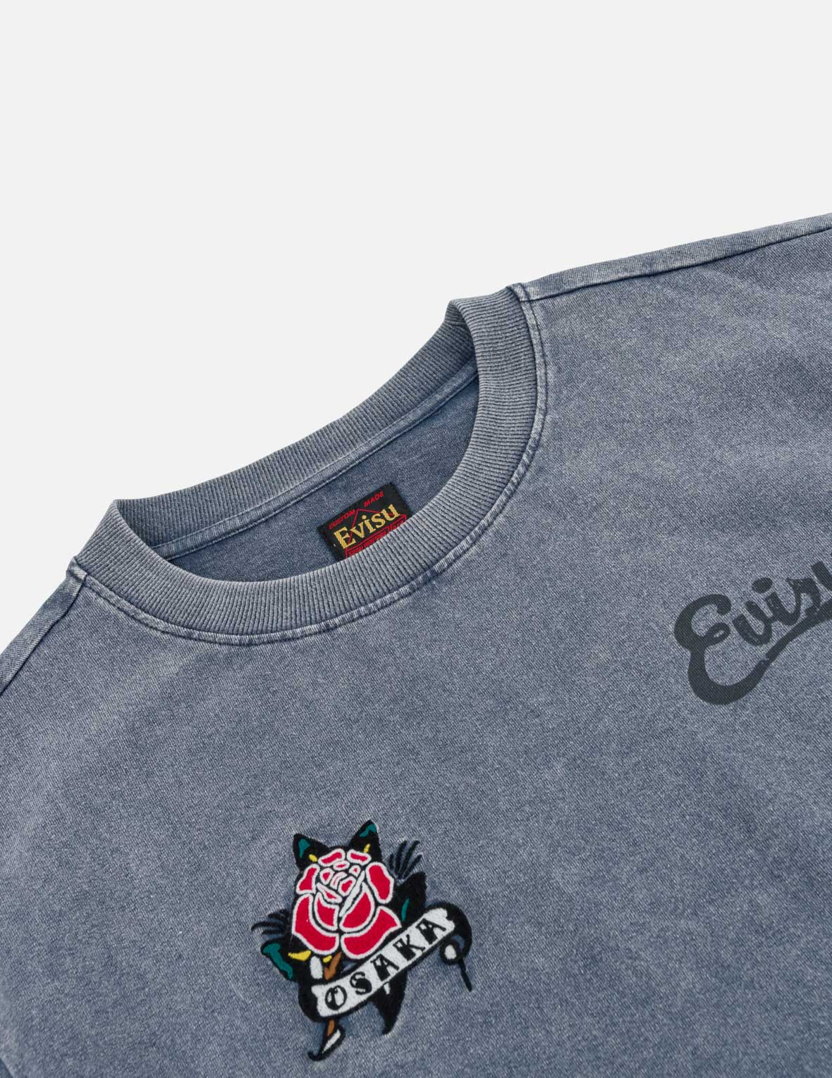 Osaka Rose & Seagull Print T-shirt