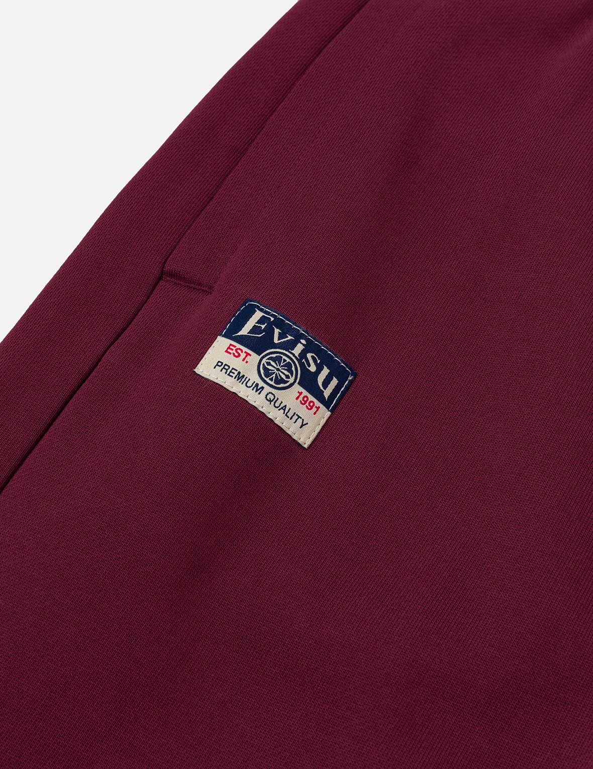Brushstroke Seagull and Logo Print Straight Fit Sweatpants