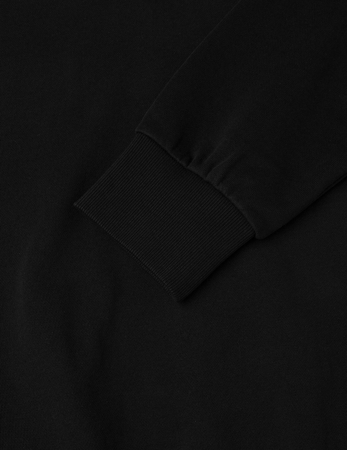 仙鶴與海鷗刺繡寬版休閒衛衣