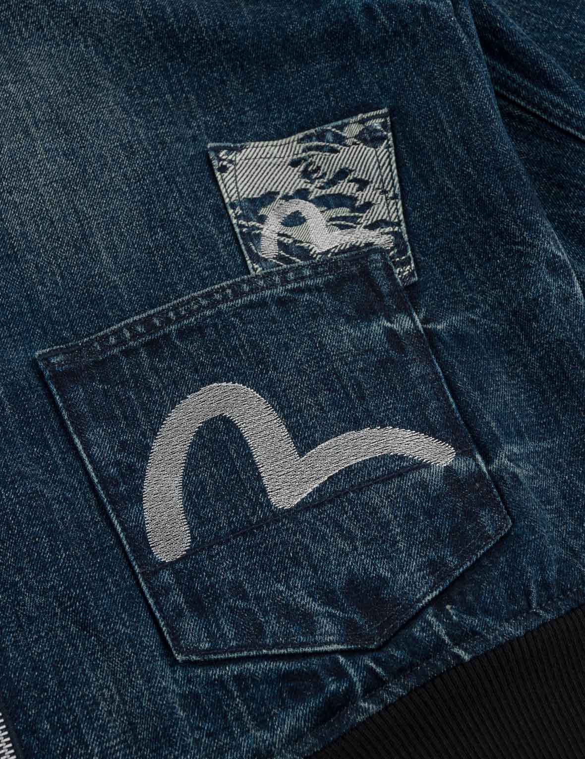 3M Thinsulate™ Multi-Pocket Zip-Up Denim Jacket
