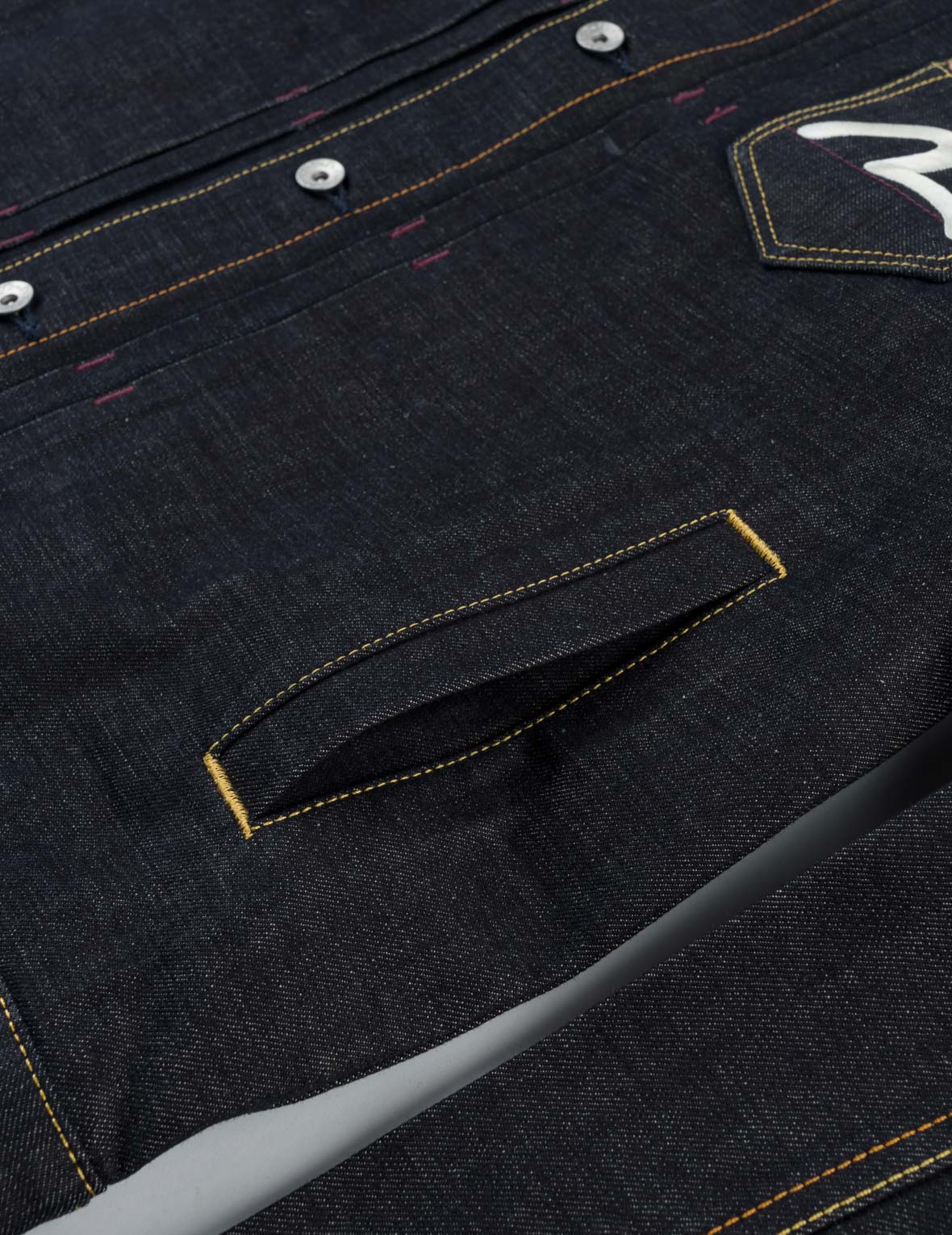 Flying Dragon Embroidered Denim Jacket