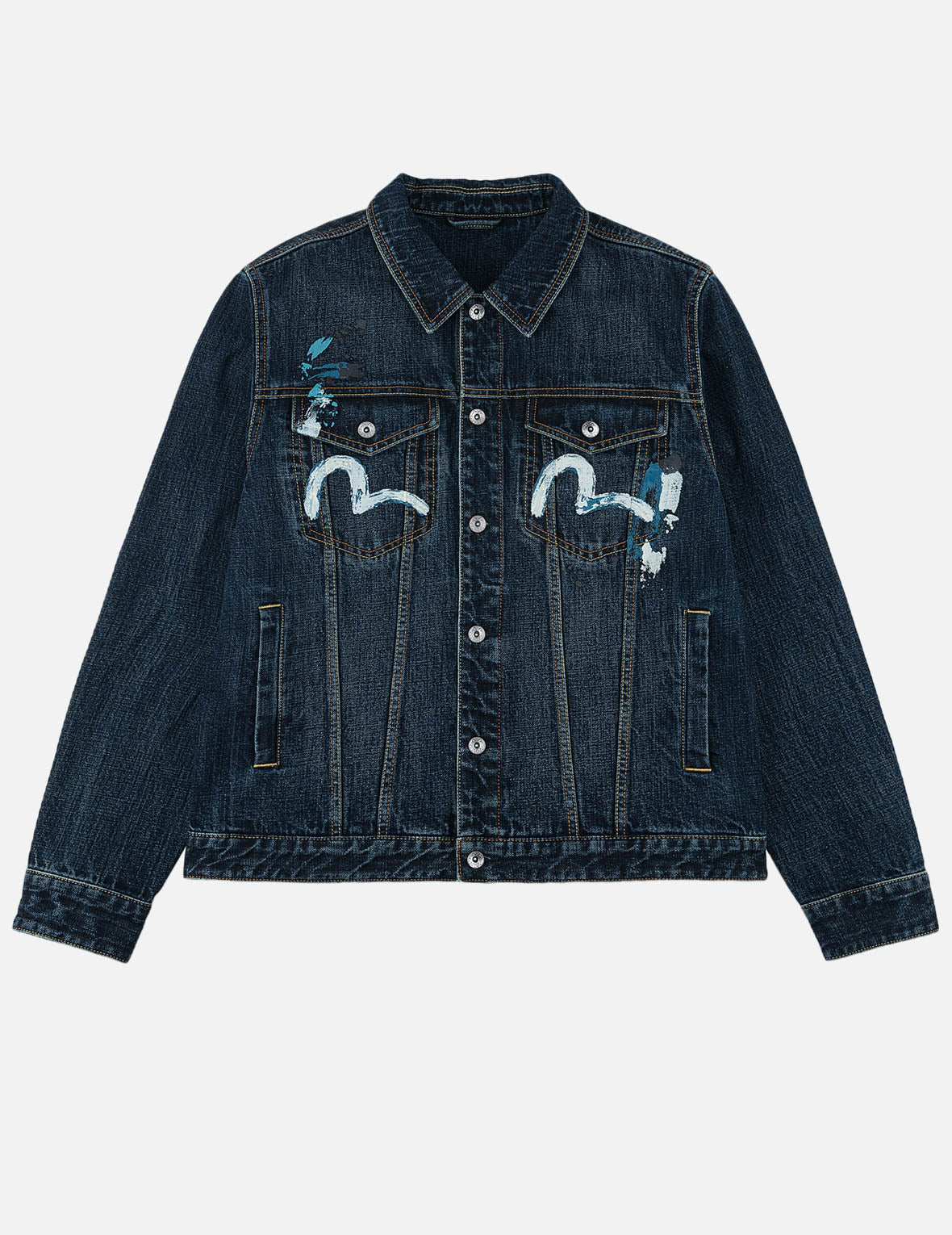 Handbrushed Daicock Denim Jacket