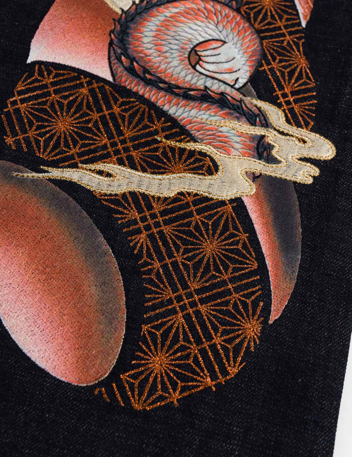 Flying Dragon Daicock Embroidered Selvedge Jeans #2017
