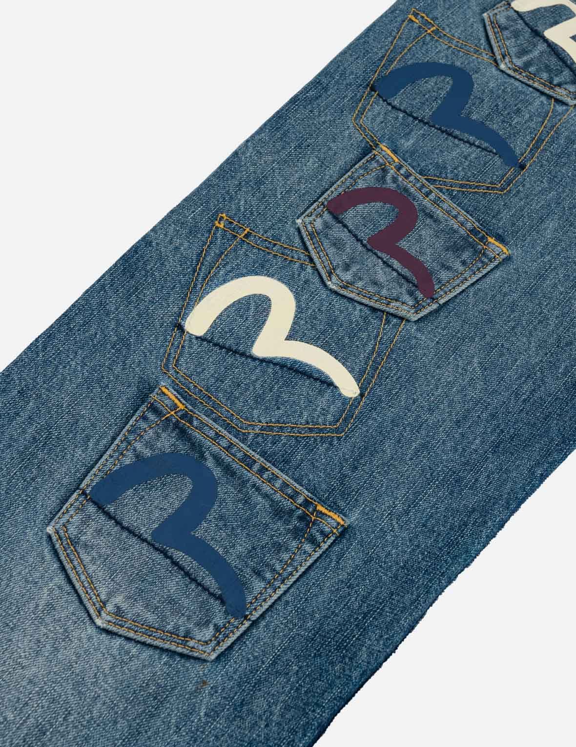Multi-Pocket Seagull Jeans #2020