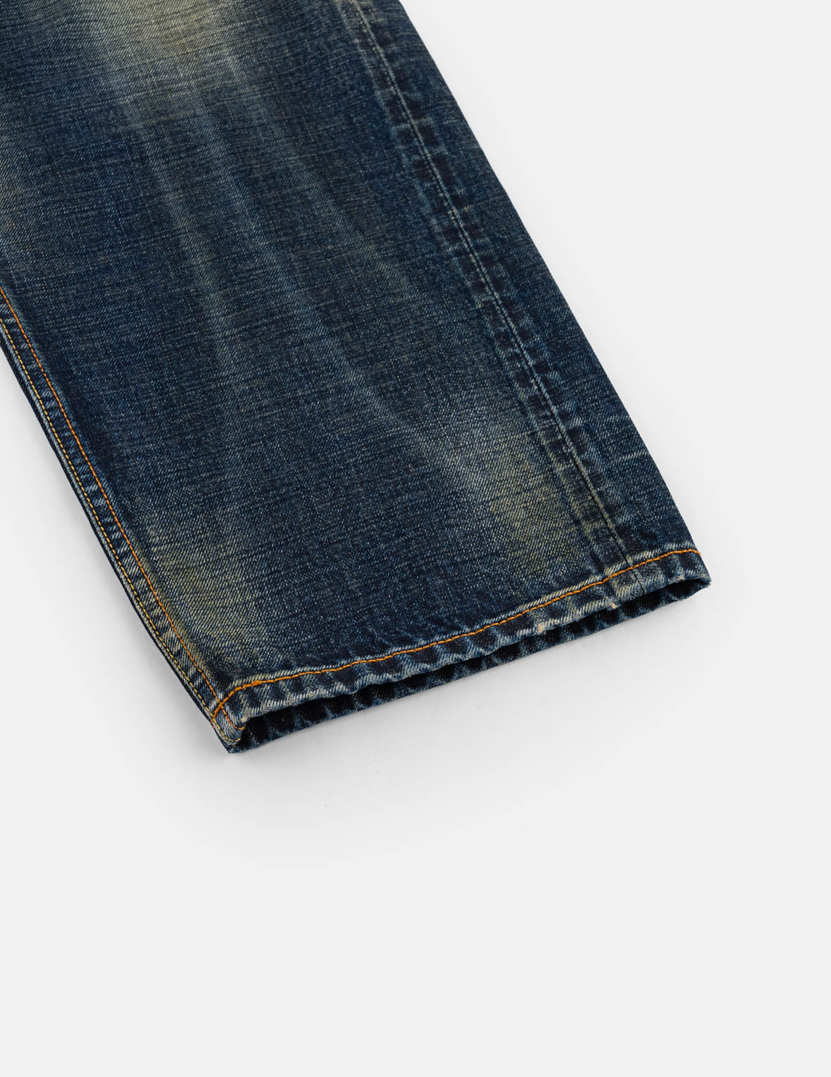 Heavy-Wash Gradient Seagull Selvedge Jeans #2030