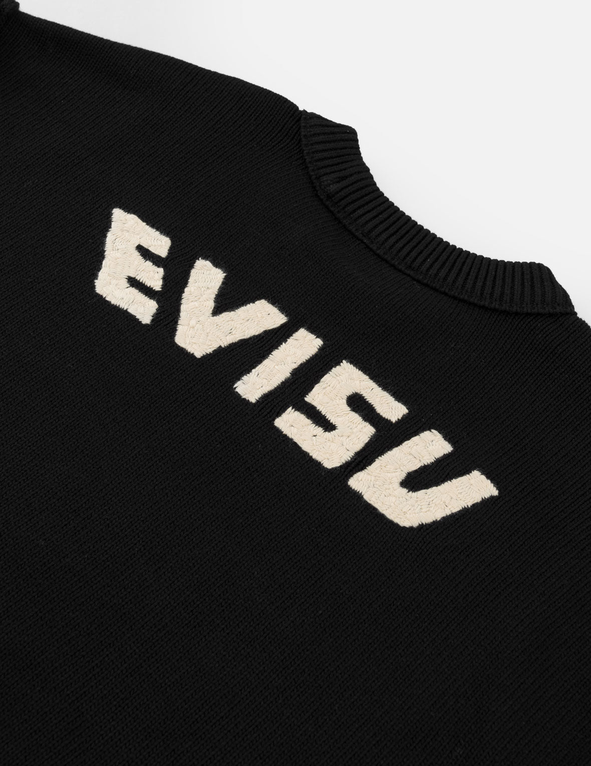 Textured Seagull Logo Knit Pullover