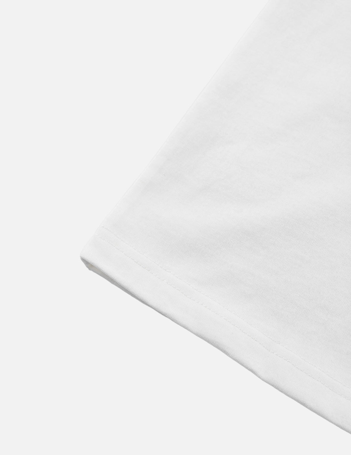 達摩印花假兩件長袖T恤