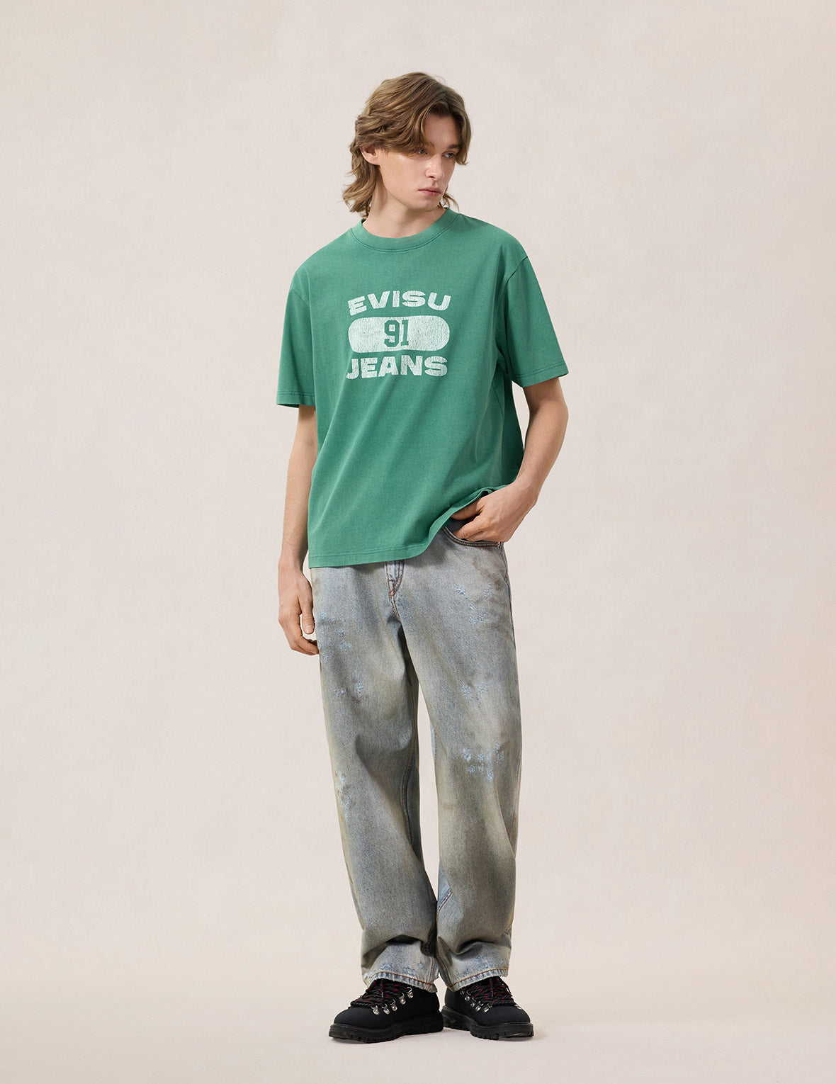 EVISU 91 標識T恤