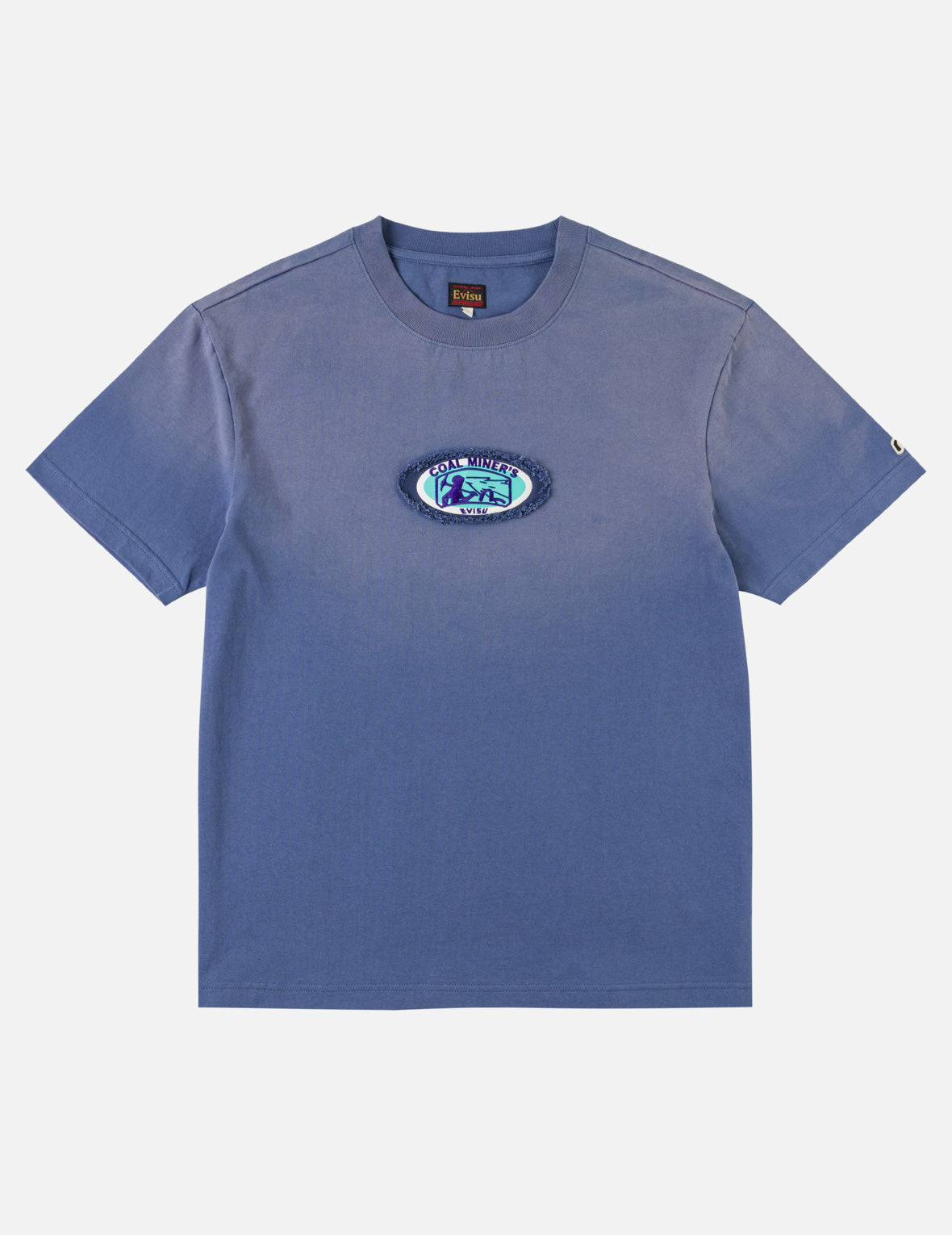 Washed Multi-process Miner Badge T-shirt