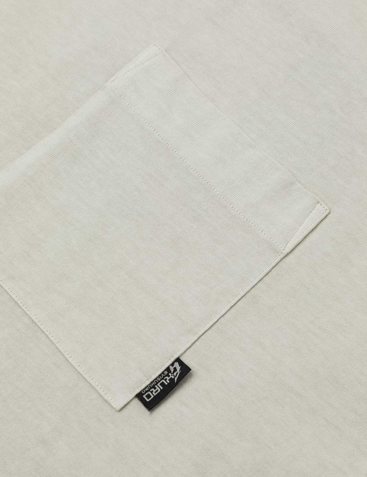 海鷗刺繡與口號印花超寬版T卹