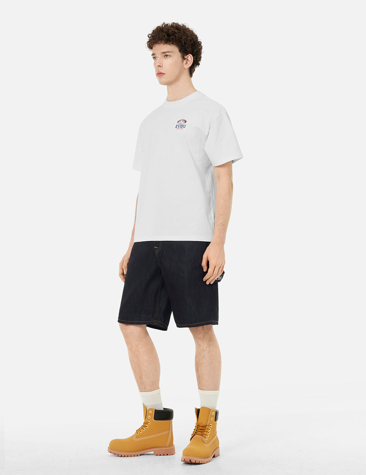 Twisted Rope and Daicock Anchor Print Relax Fit T-shirt