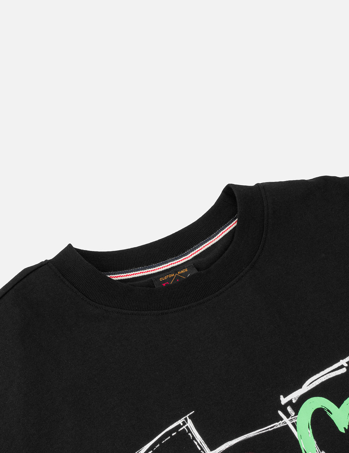 Hand-Drawn Multi-Pocket T-shirt