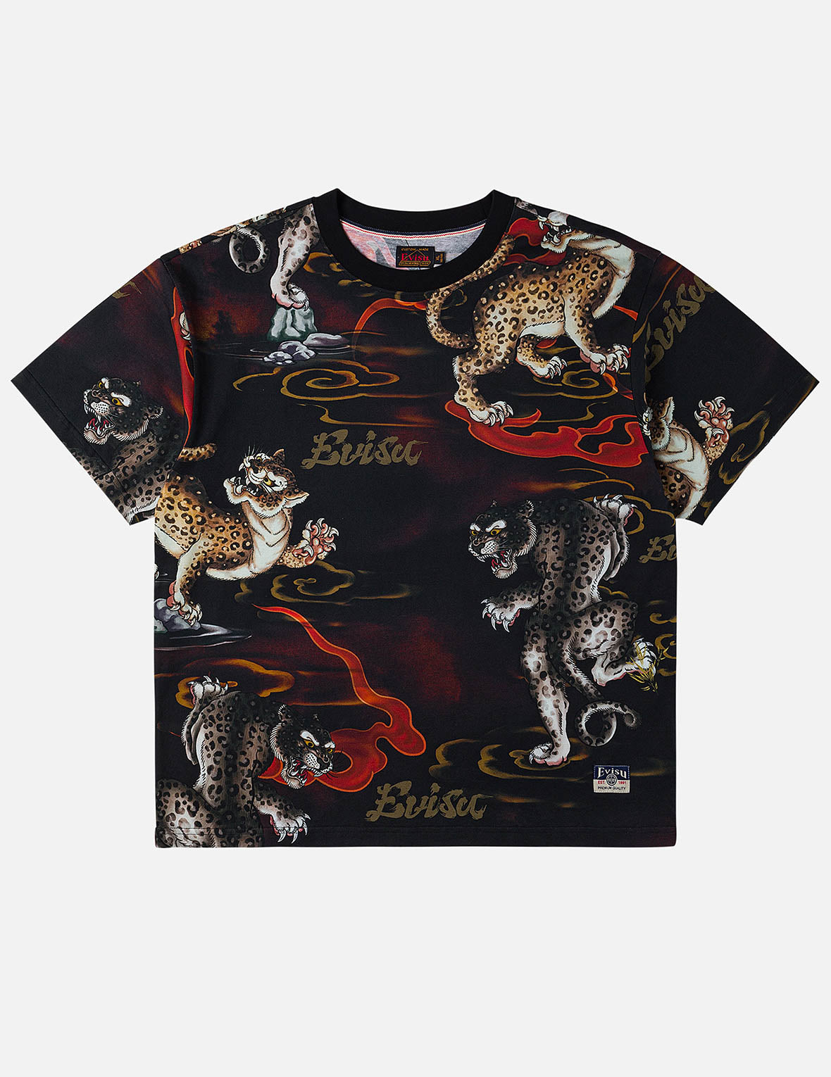Leopard Allover Print T-Shirt