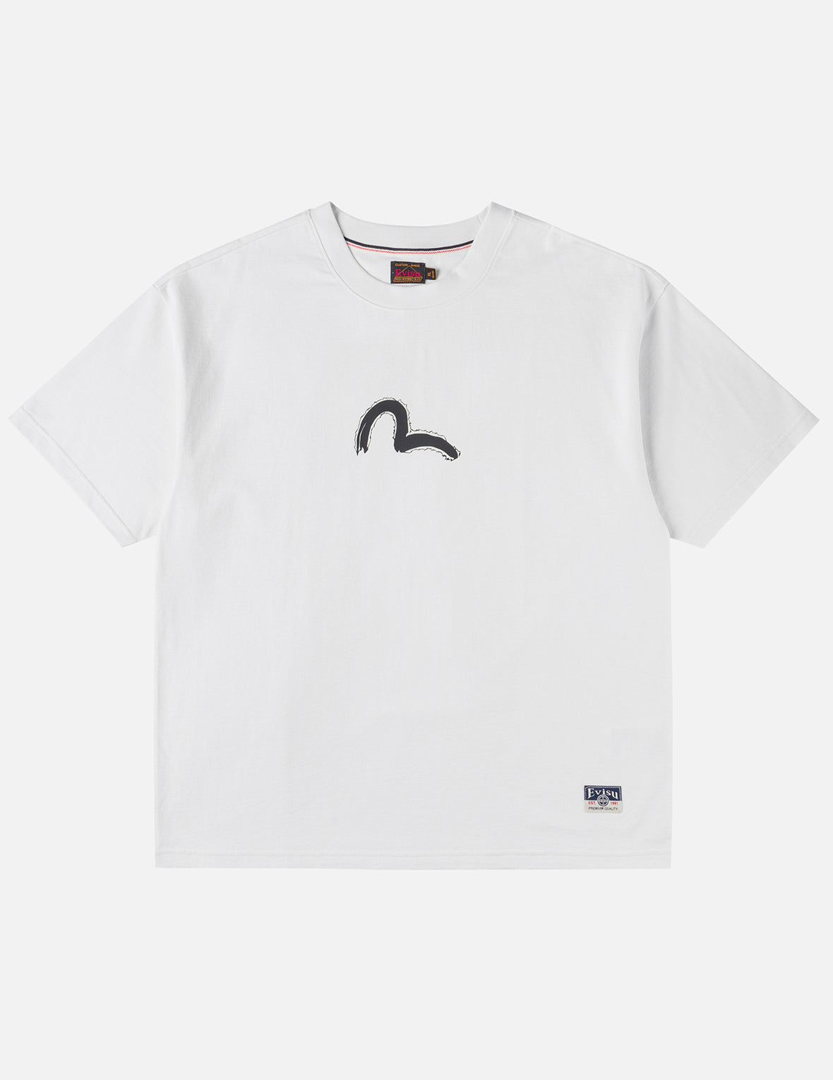 Hand-Brushed Daicock Print T-Shirt