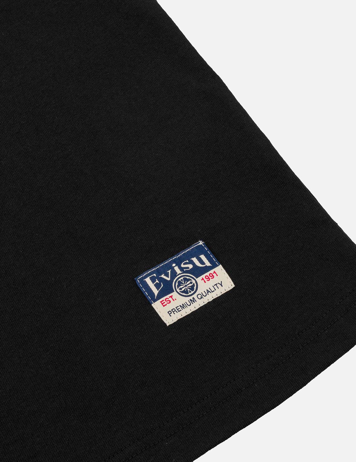 多口袋燙金印花T恤
