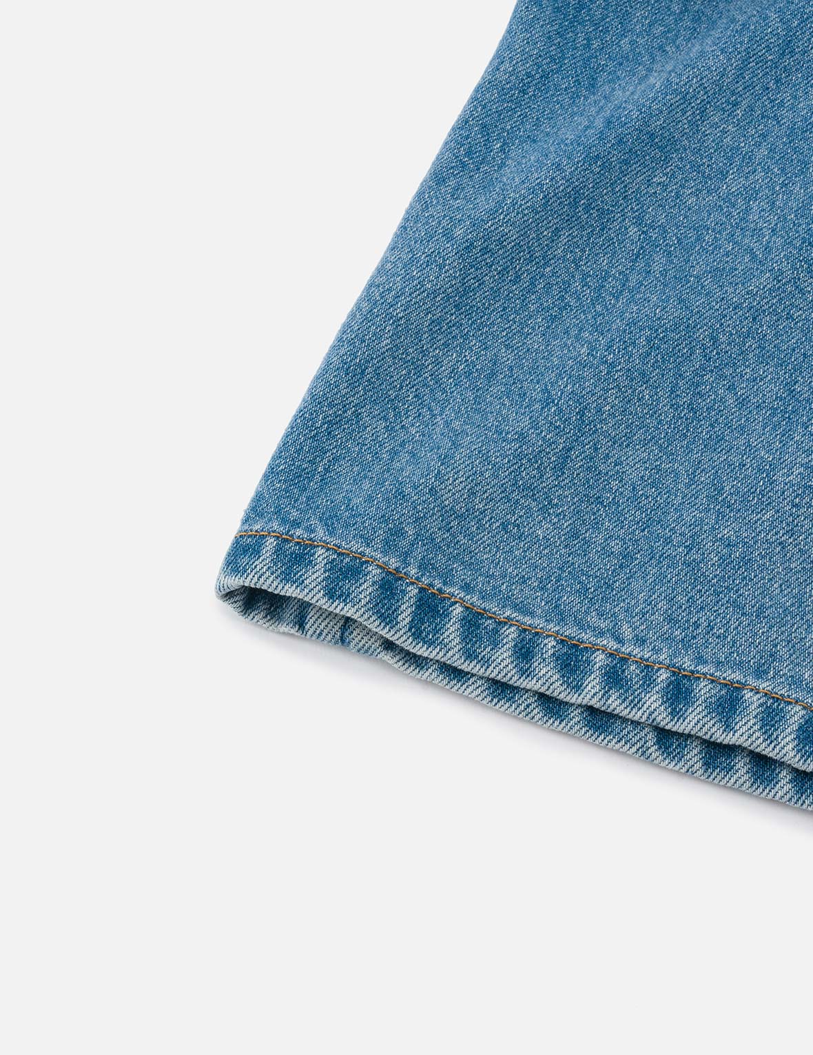 解構海鷗嵌條刺繡時尚版型工裝牛仔裙