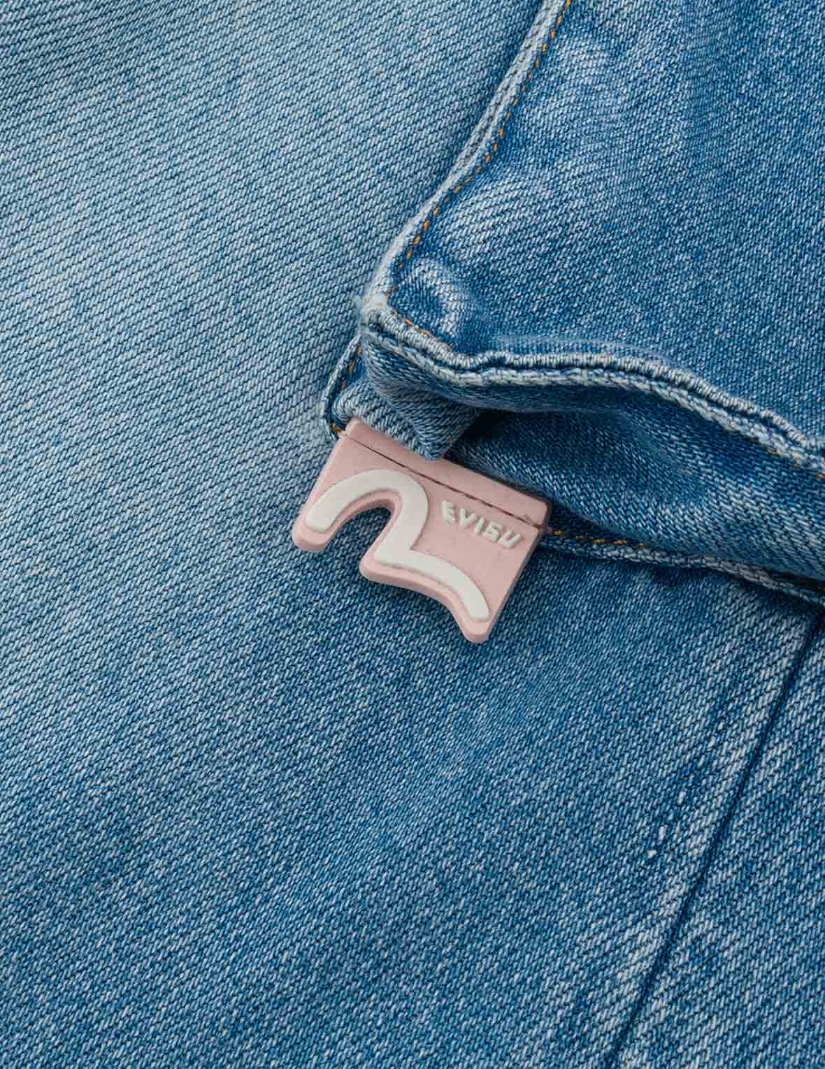 解構海鷗嵌條刺繡時尚版型工裝牛仔裙