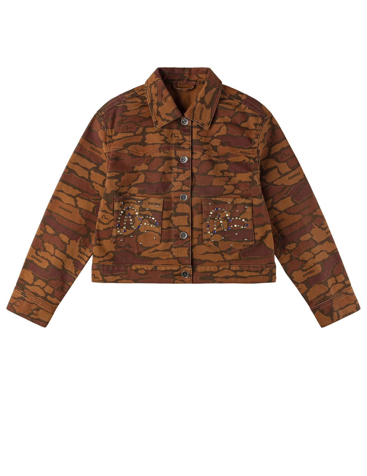 Ishigaki Camouflage Denim Jacket