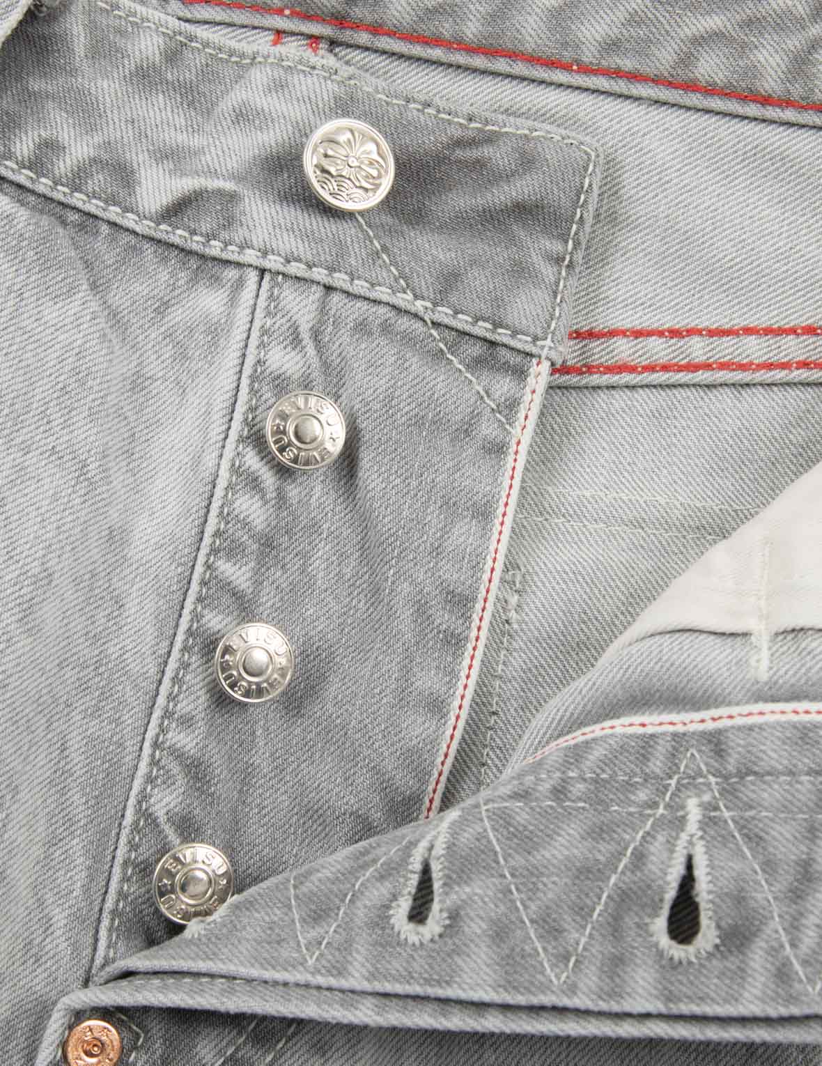 Multi-Pocket Taper Fit Denim Jeans #2017