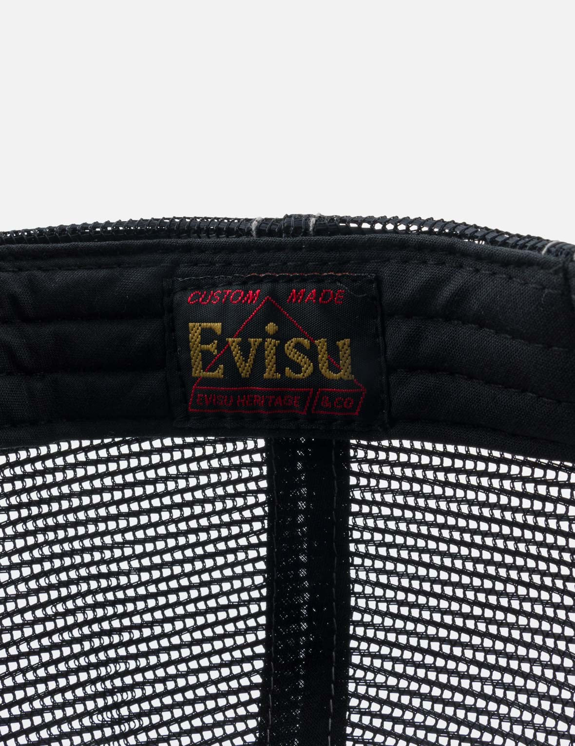 Seagull Pocket Denim Mesh Trucker Cap