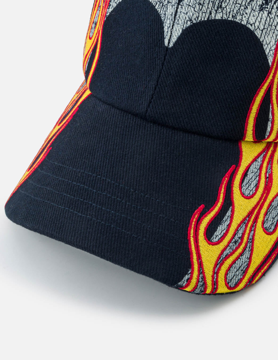 Flaming Daicock Embroidered Baseball Cap