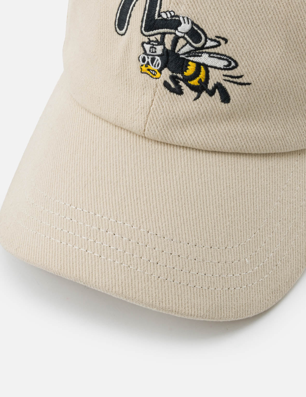 Flying Bee Embroidered Baseball Cap
