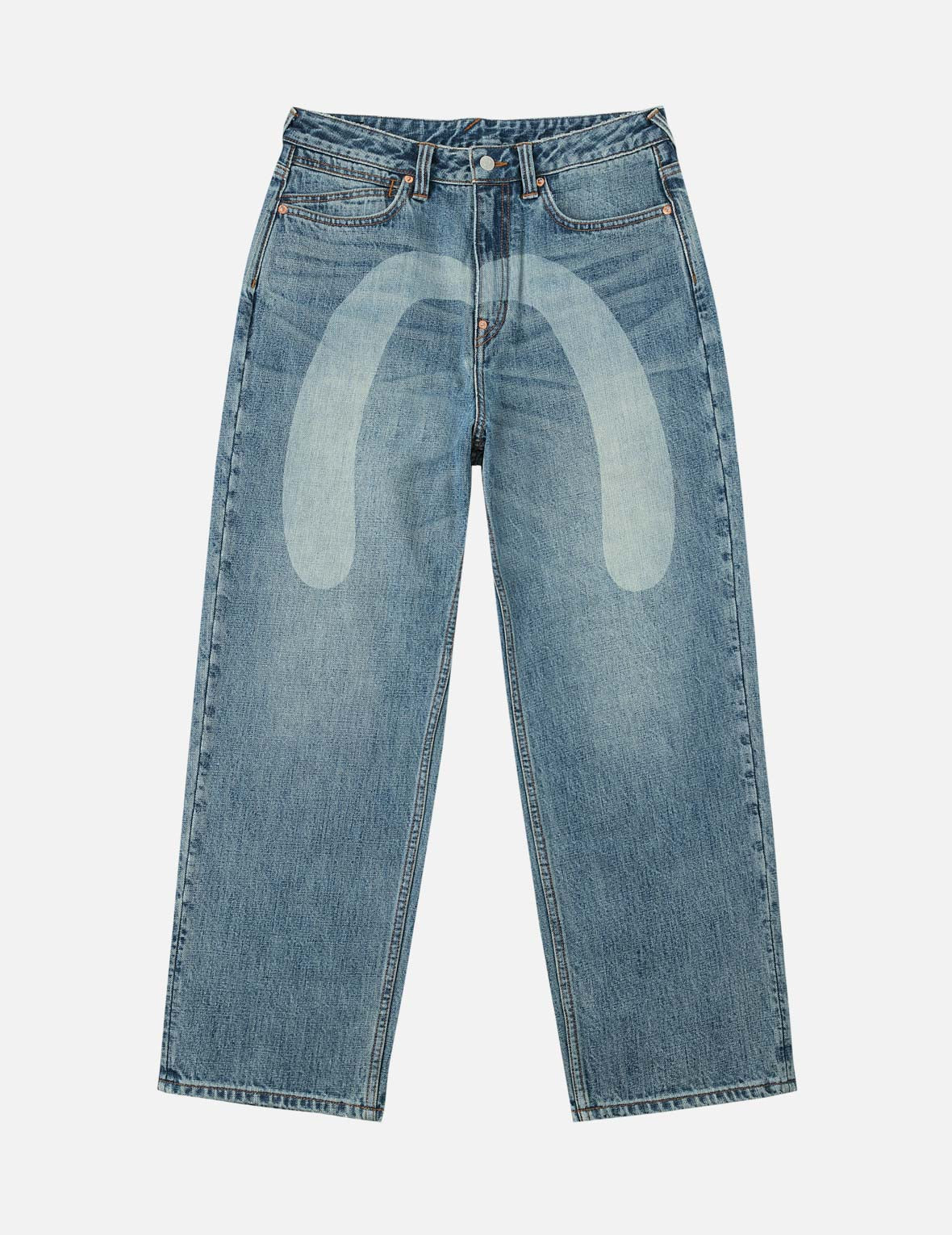 Front Daicock Washed Jeans