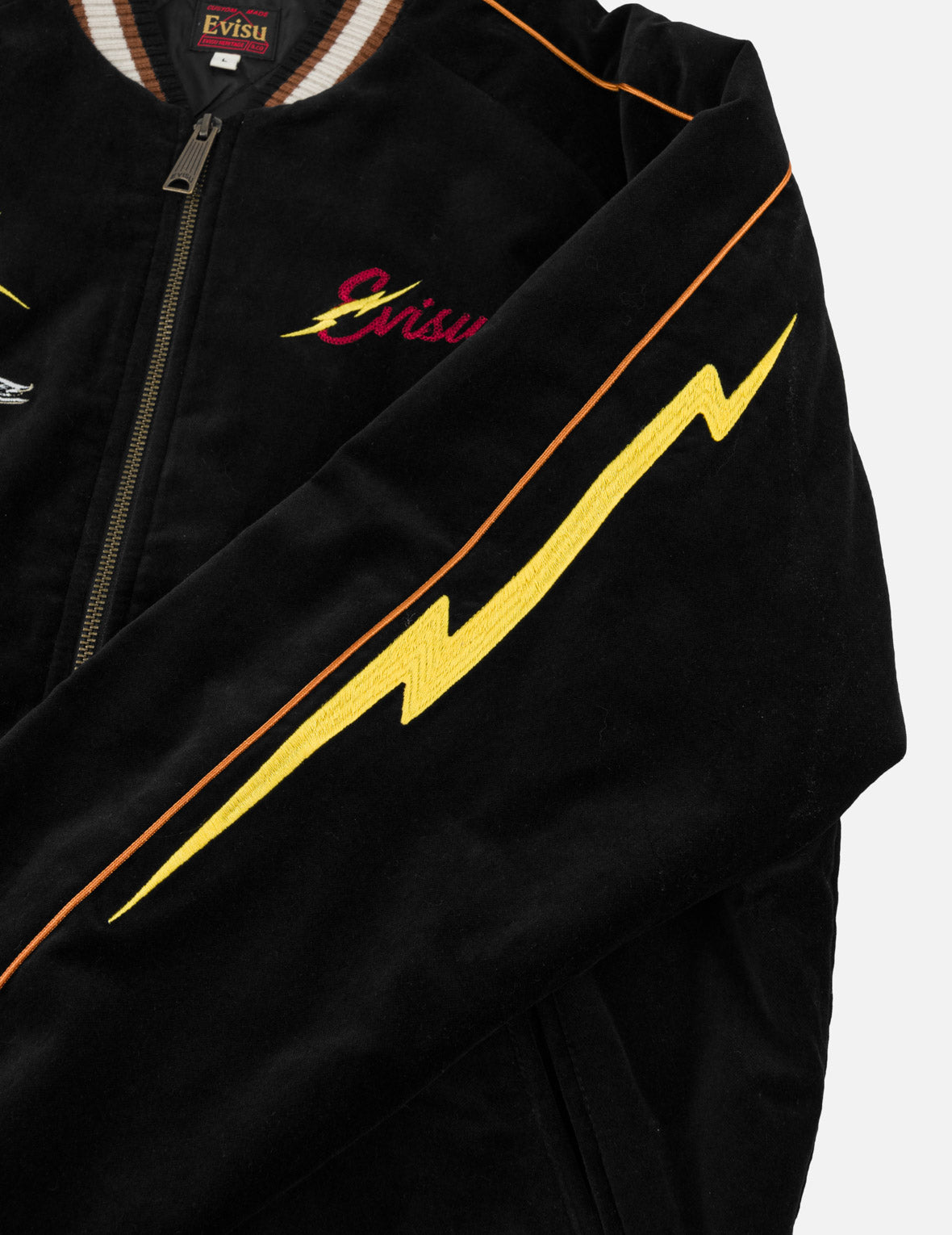 Light Padded Raijin Souvenir Jacket