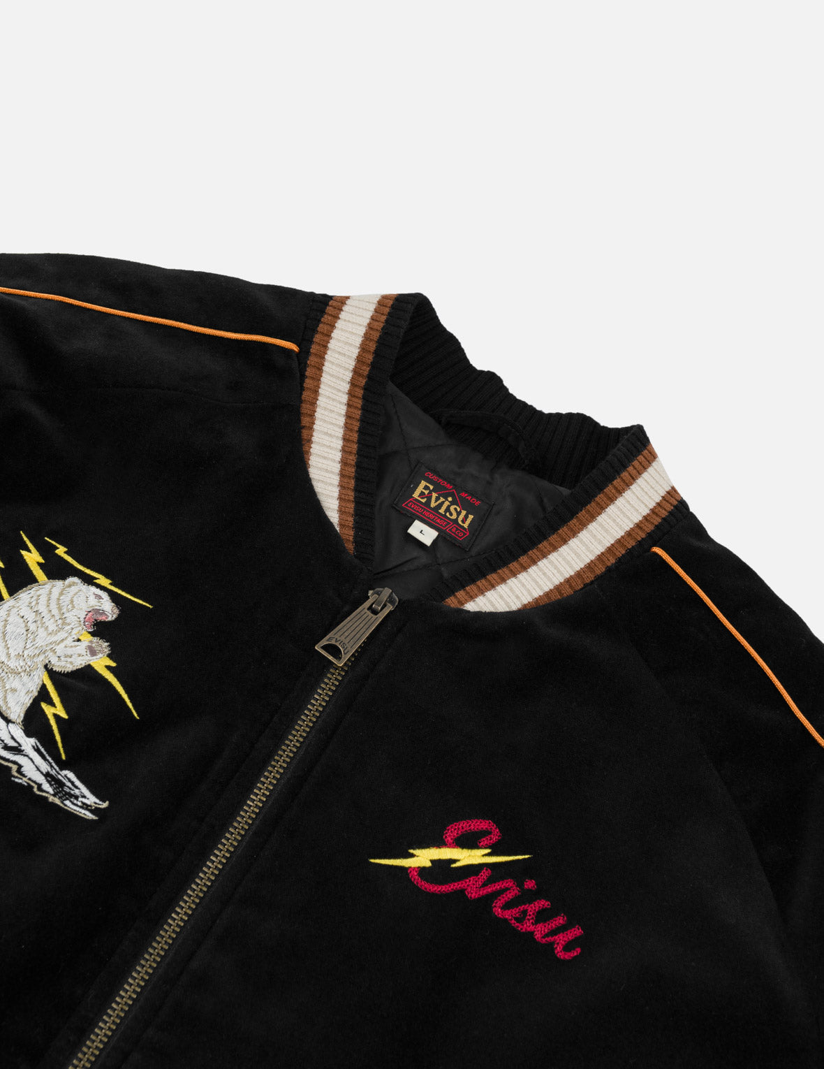 Light Padded Raijin Souvenir Jacket