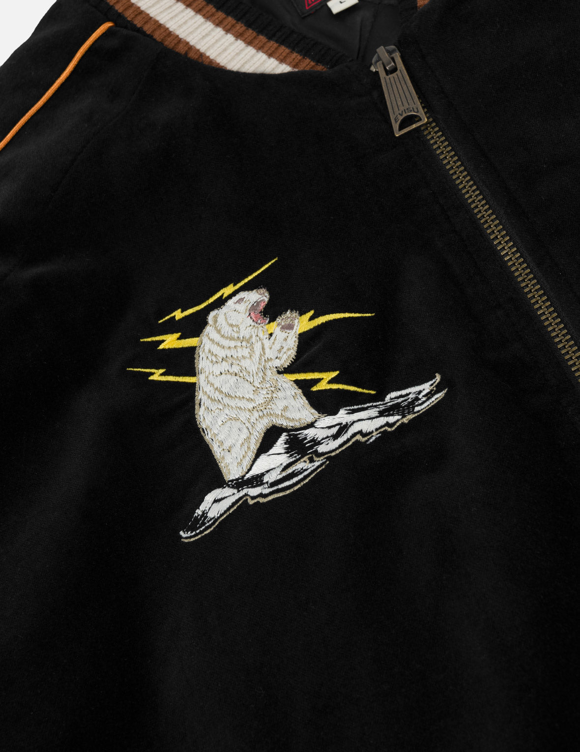 Light Padded Raijin Souvenir Jacket