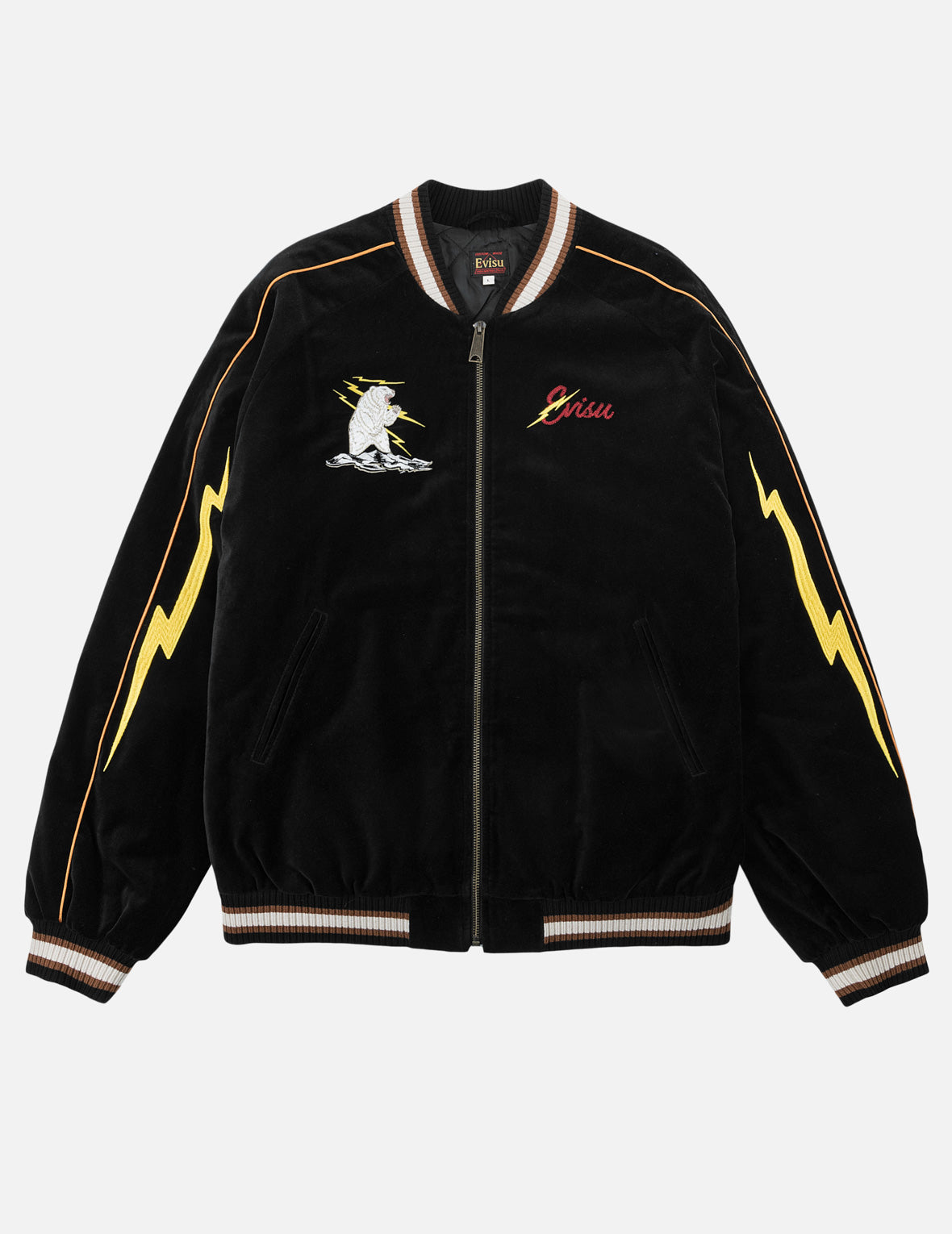 Light Padded Raijin Souvenir Jacket