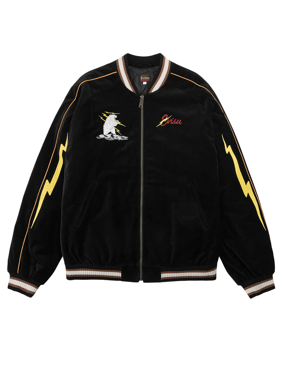 Light Padded Raijin Souvenir Jacket