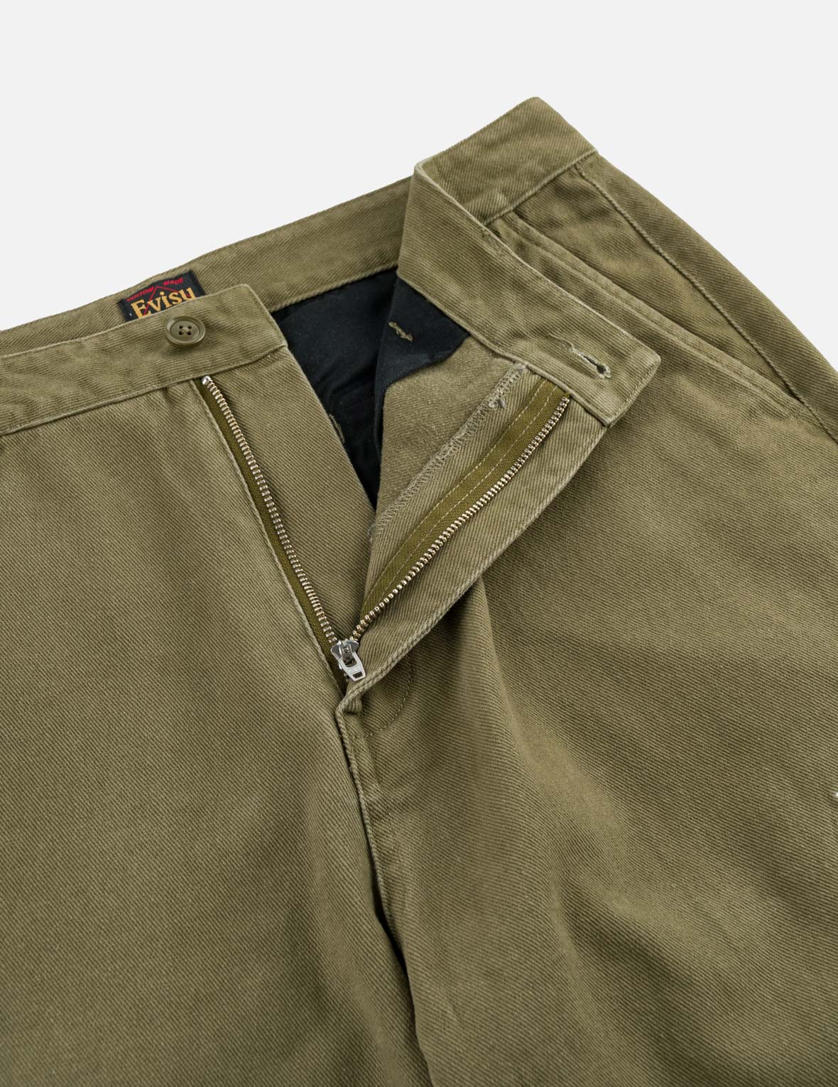 Ebisu & Seagull Embroidery Chino Pants