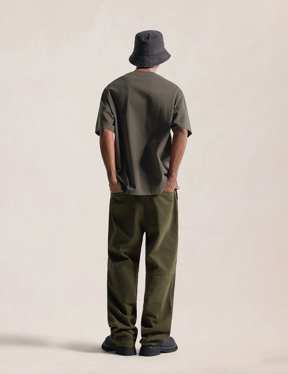 Love Not War Seagull Washed Chino Pants