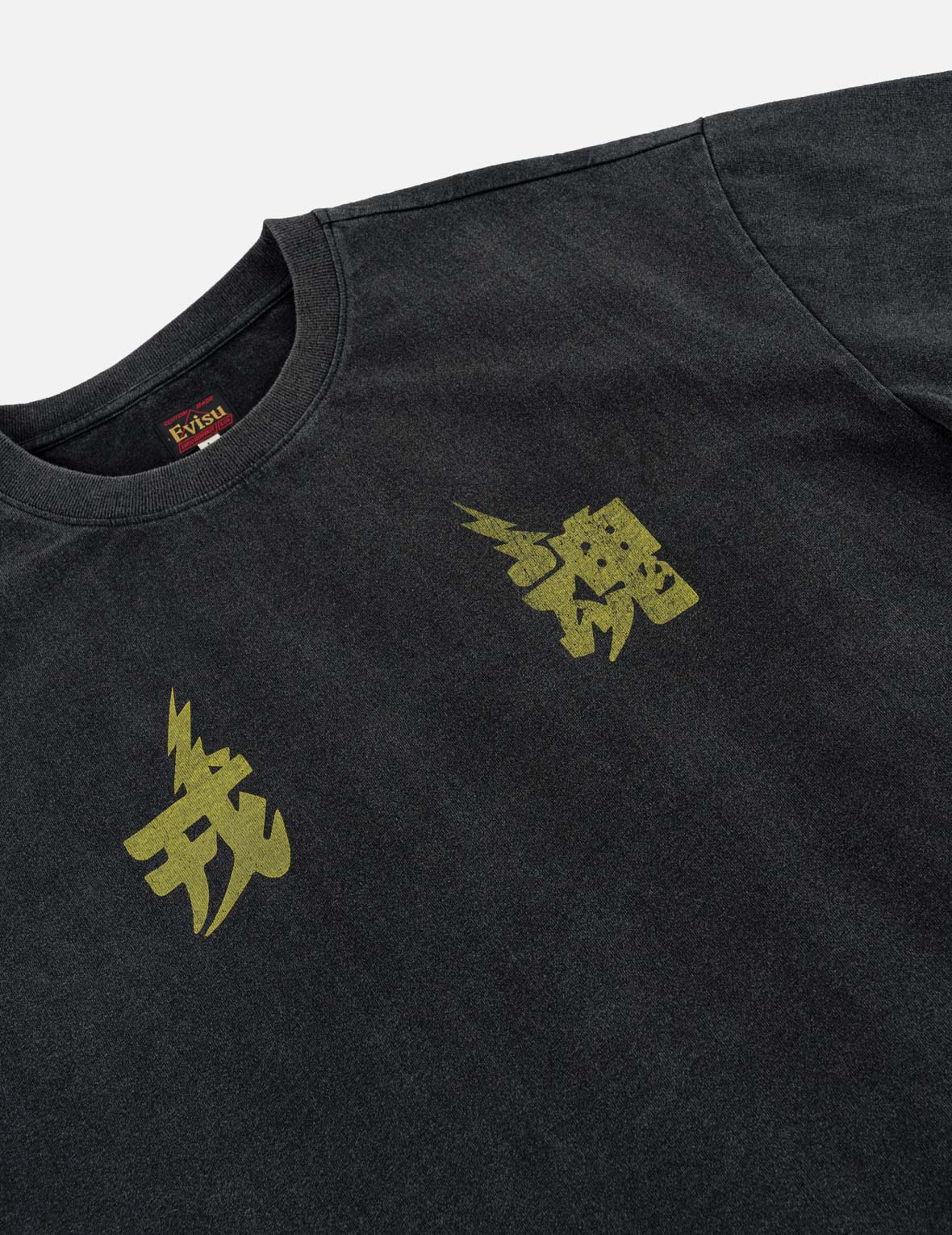 Ebisu Spirit Lightning & Daicock Print T-shirt