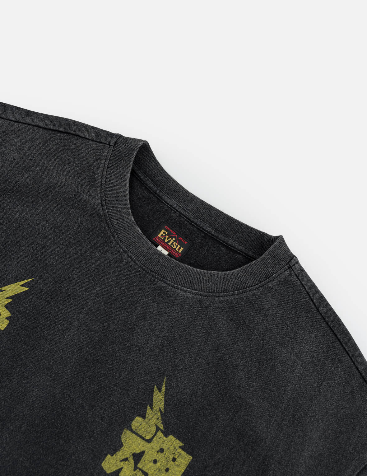 Ebisu Spirit Lightning & Daicock Print T-shirt