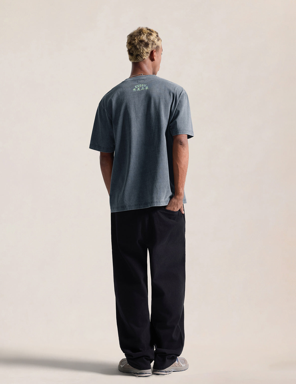 Ebisu & Seagull Print T-shirt