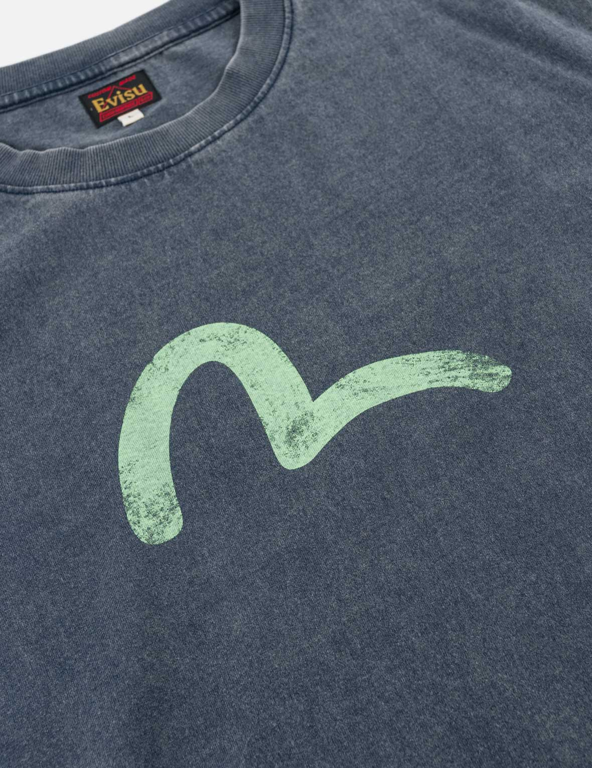 Ebisu & Seagull Print T-shirt