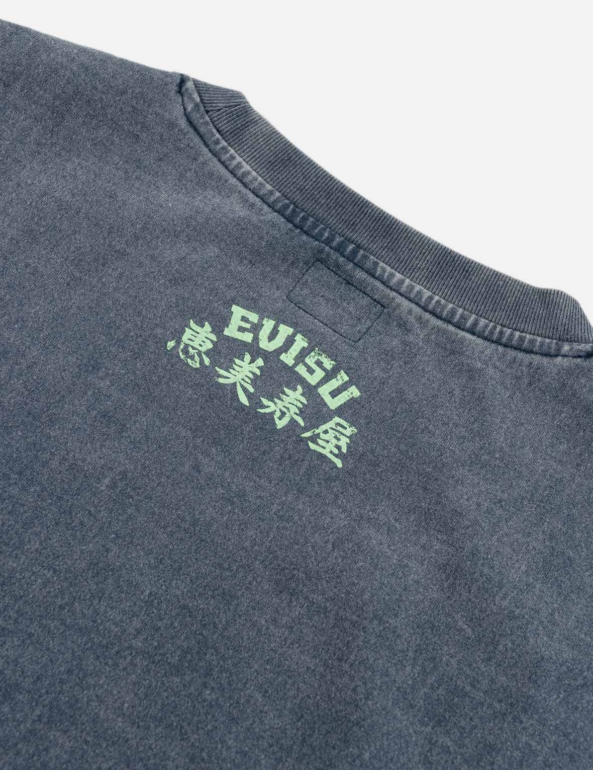 Ebisu & Seagull Print T-shirt