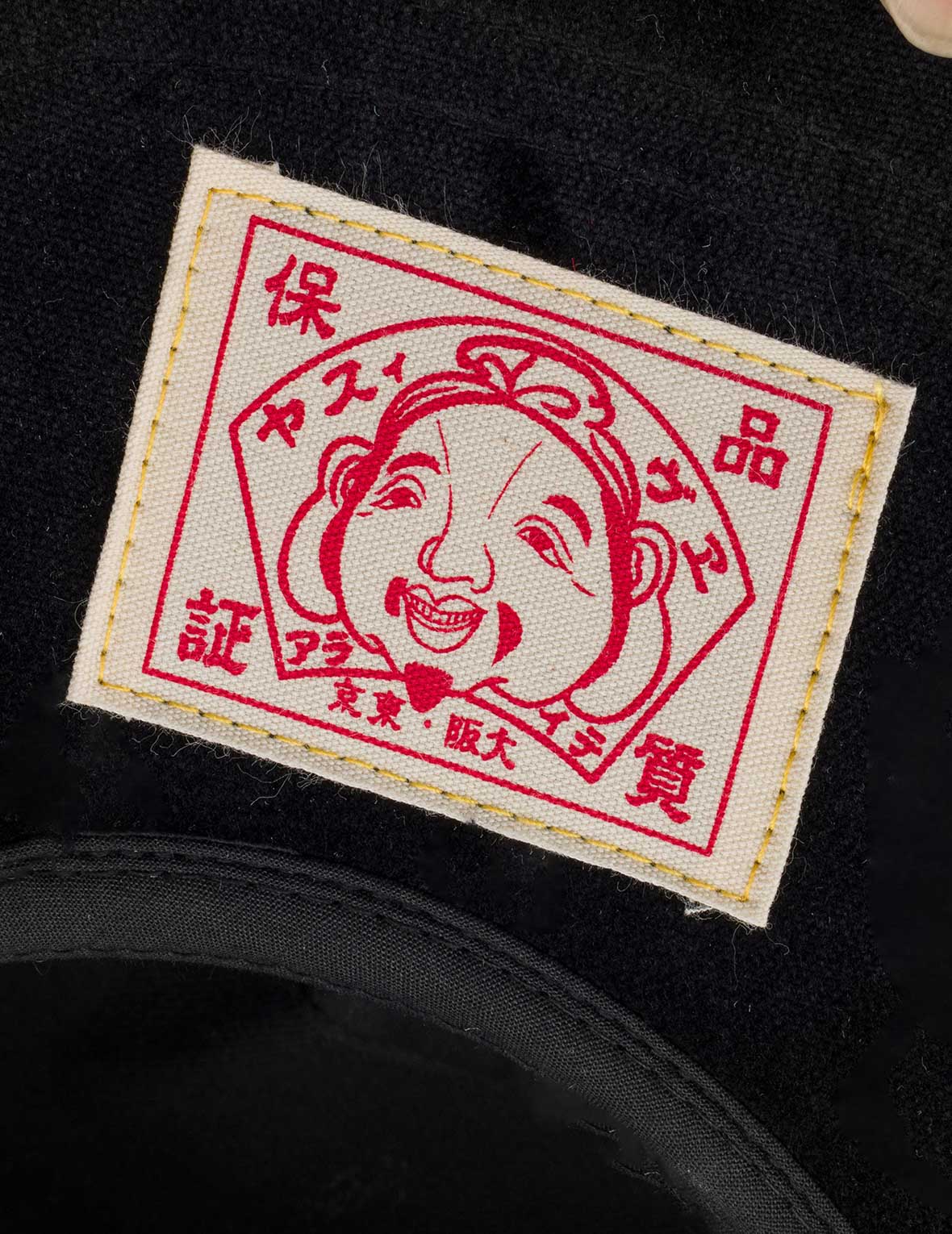 海鷗貼布絲絨卡車帽