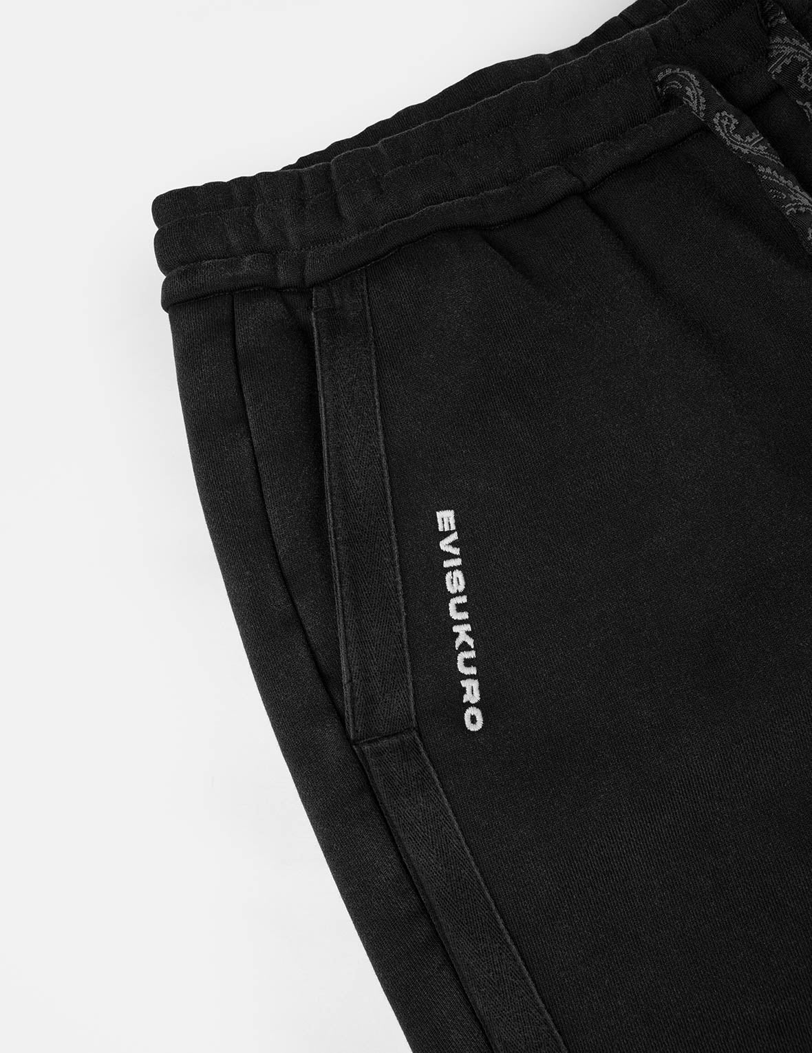 商標刺繡休閒運動褲