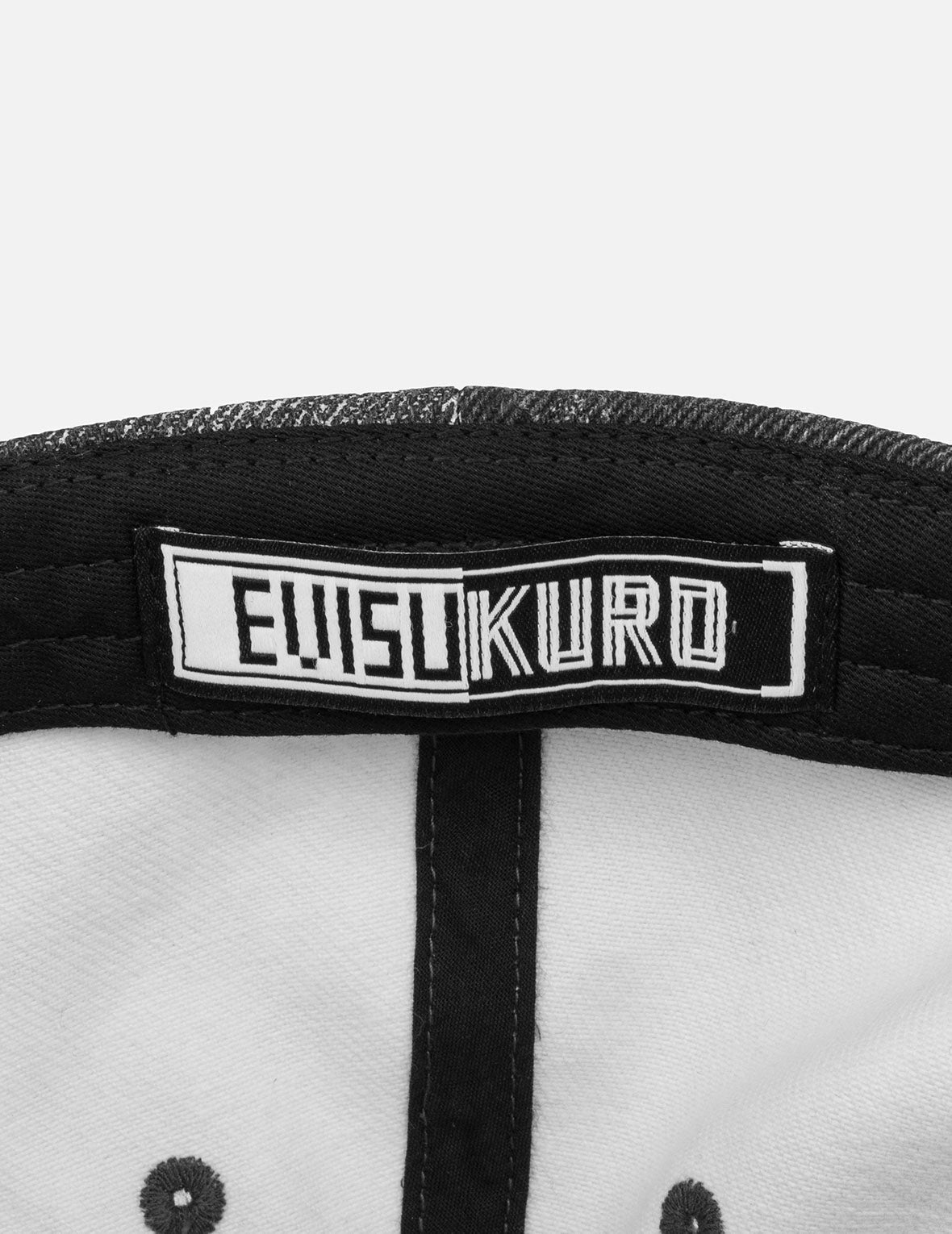 EVISUKURO標籤水洗鴨舌帽