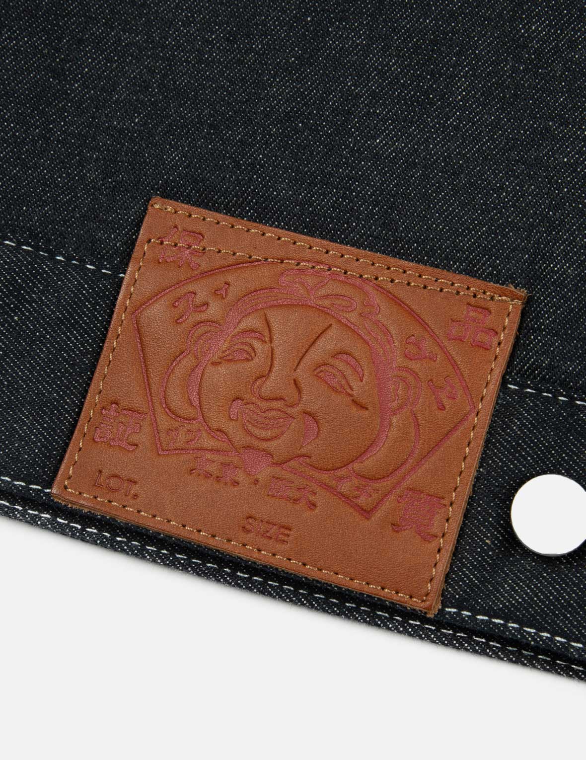 美式西部風刺繡寬版休閒牛仔外套