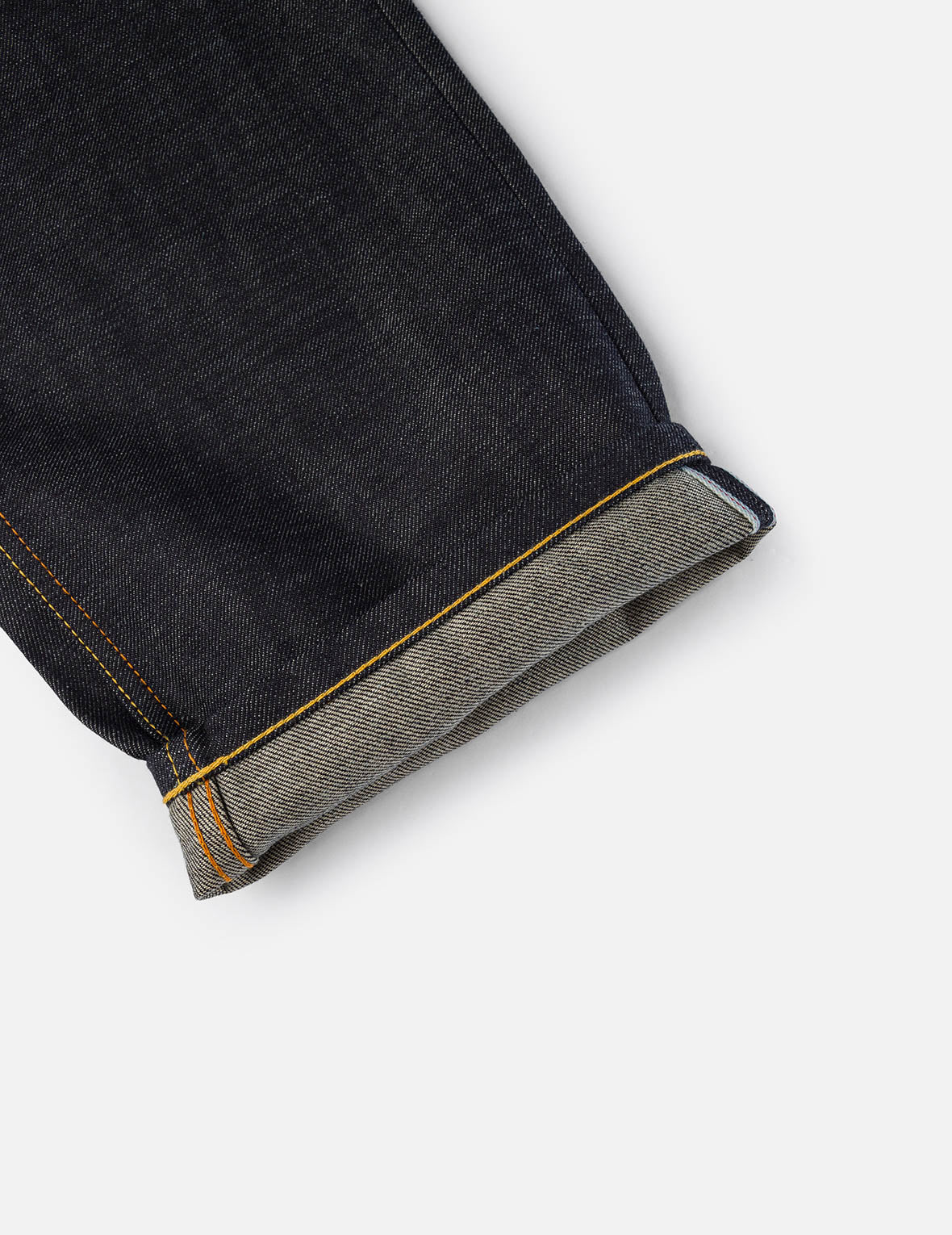 Handbrush Daicock Print with Wave Embroidery  Relax Fit Jeans