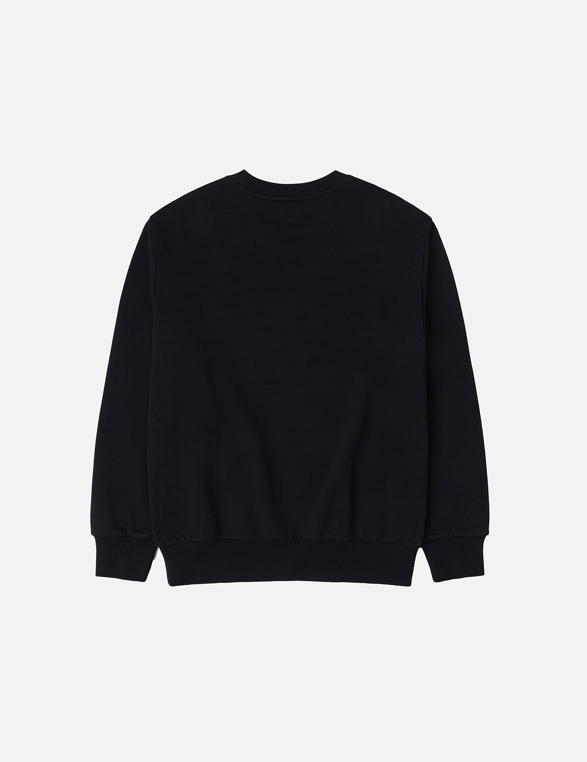 Graffiti Seagull Print and Sashiko Relax Fit Sweatshirt
