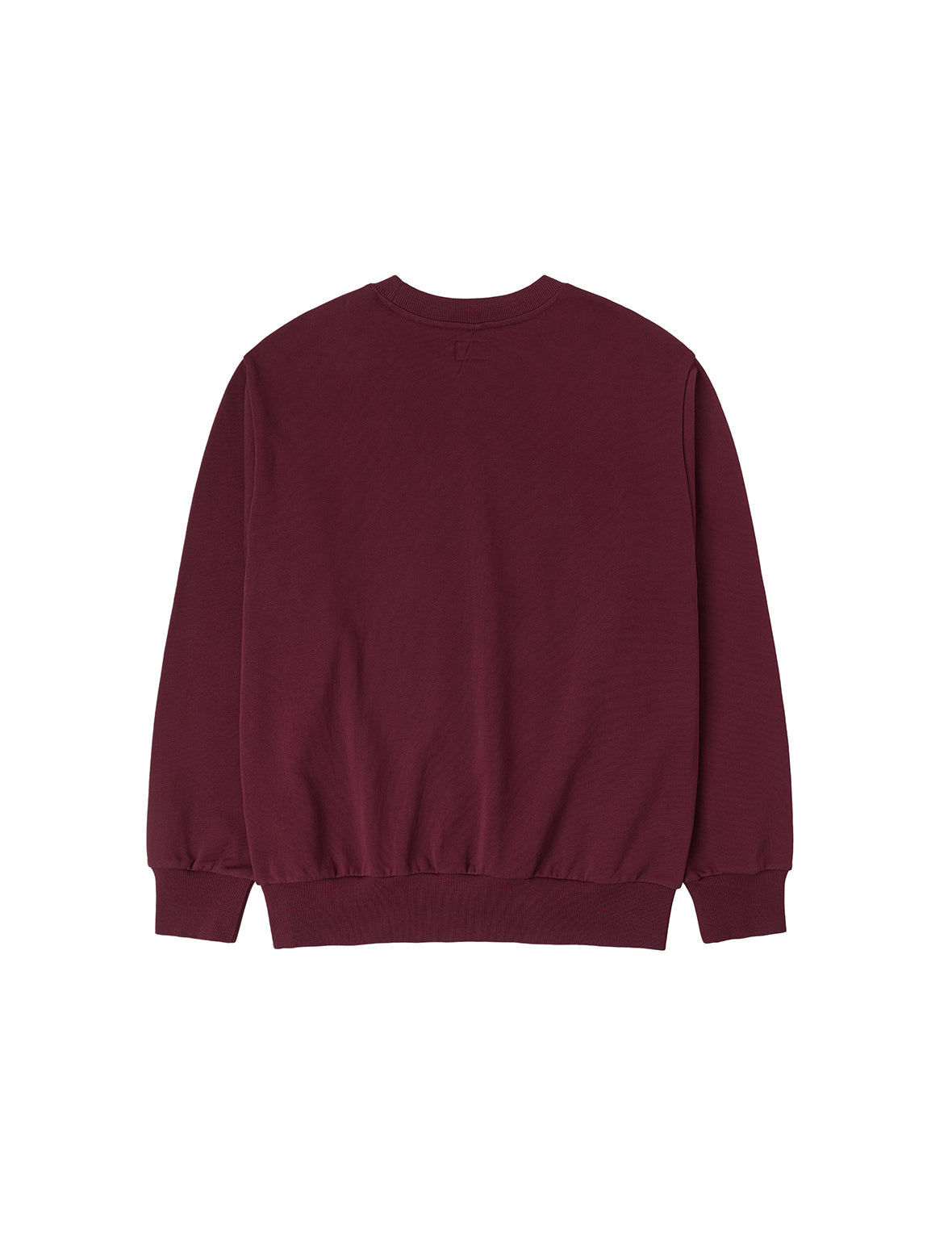 Graffiti Seagull Print and Sashiko Relax Fit Sweatshirt